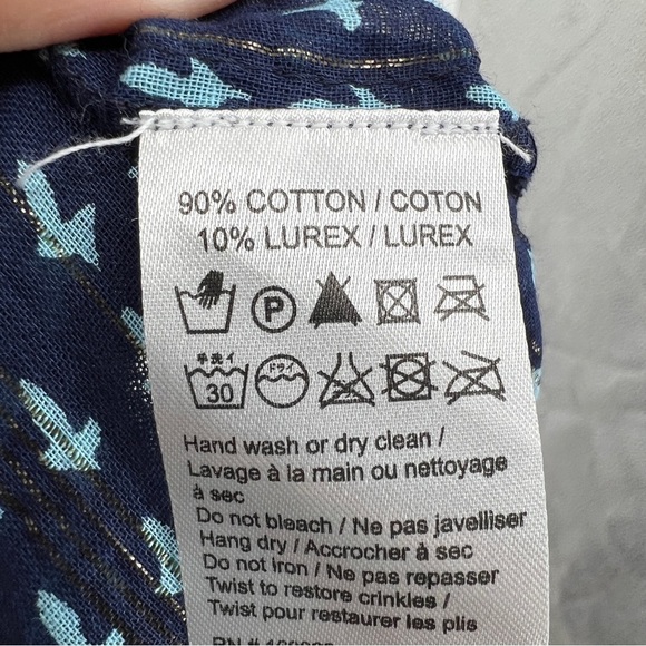 Free People Midnight Dance Print Spaghetti Strap Blue Sleeveless Maxi Dress - Picture 8 of 15